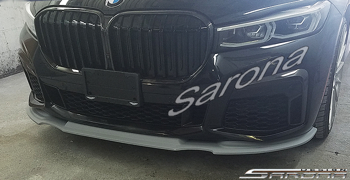 Custom BMW 7 Series  Sedan Front Lip/Splitter (2019 - 2022) - $390.00 (Part #BM-096-FA)
